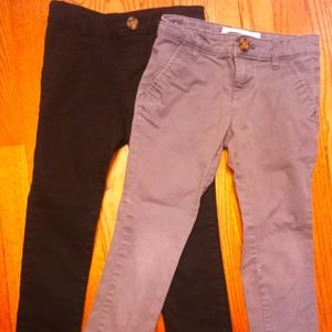 2 Pair-Old Navy Girl's Skinny Pants